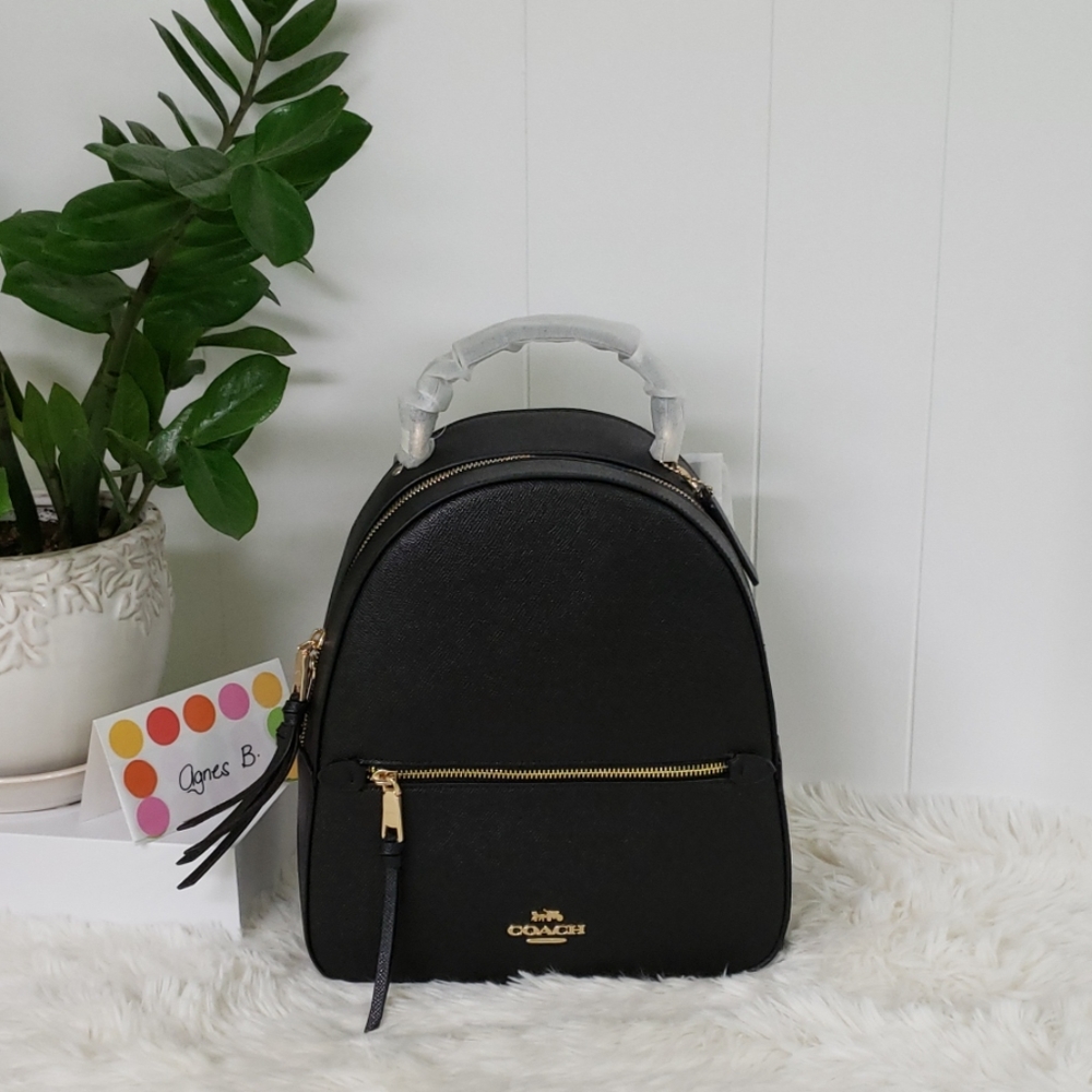 NWT Coach Jordyn Backpack Black